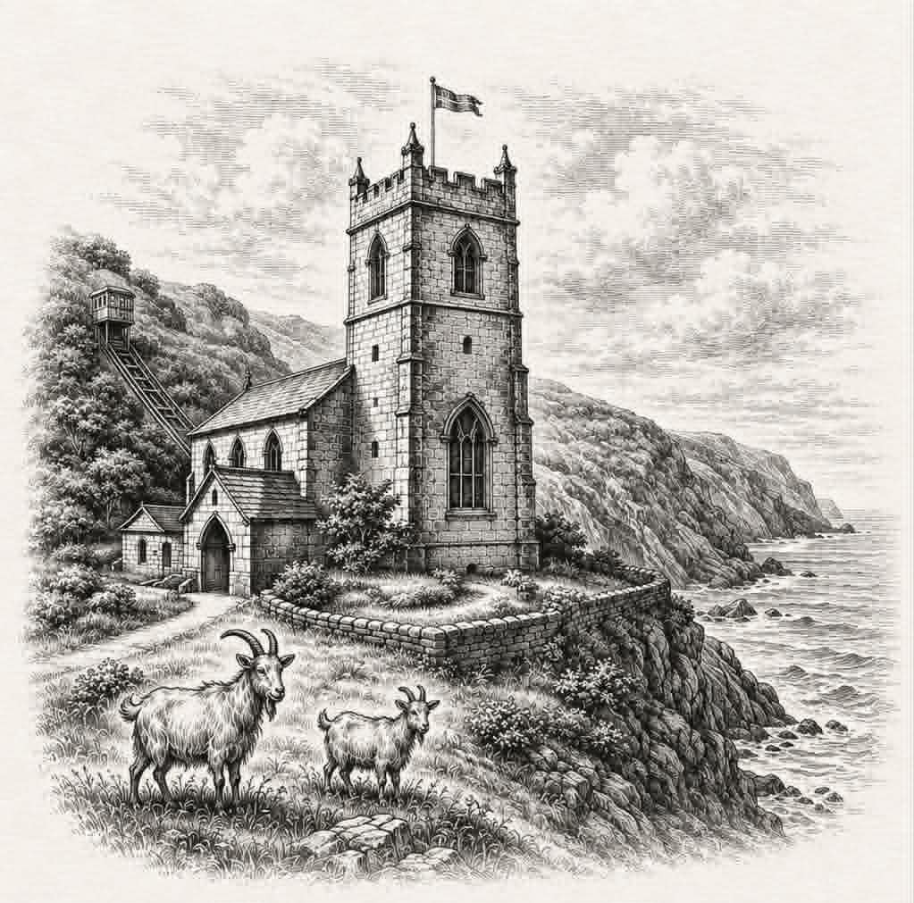 Brandon and Rose — St. Mary the Virgin Church, Lynton